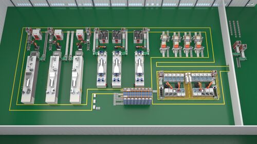 Derniers blogs de l'entreprise sur Une ligne de production de revêtement véritablement « adaptative, traçable et sans mélange »