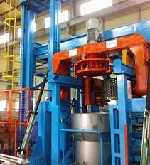 uniformité élevée de machine de revêtement de rotation d'immersion de flocon de zinc de 350rpm 3300kg/H
