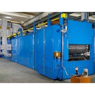 Bon prix Four à tunnel de revêtement de jet en métal avec le convoyeur à bande en ligne