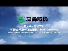 JUNHE® machine de revêtement en paillettes de zinc DST S800++ machine de revêtement par trempage et centrifugation