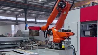 Machine planétaire à six paniers + ligne de rotation secondaire du four de durcissement pour les clients brésiliens